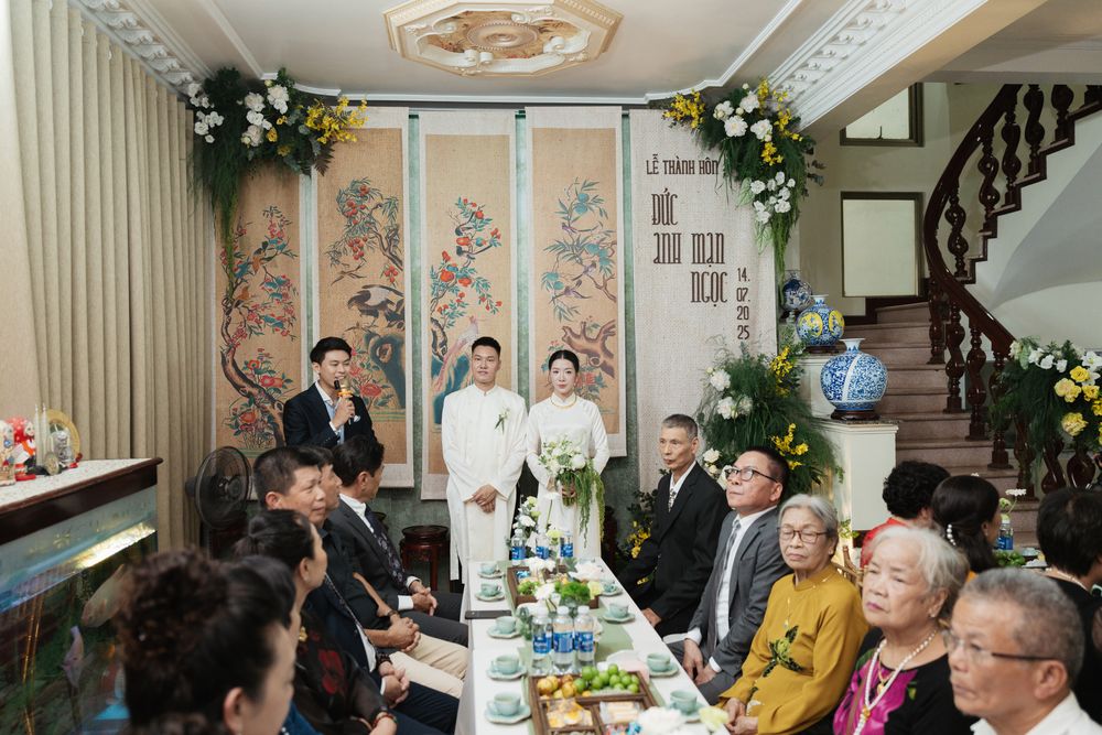 Vietnamese wedding ceremony and traditions, documentary wedding photography by Nupakachi