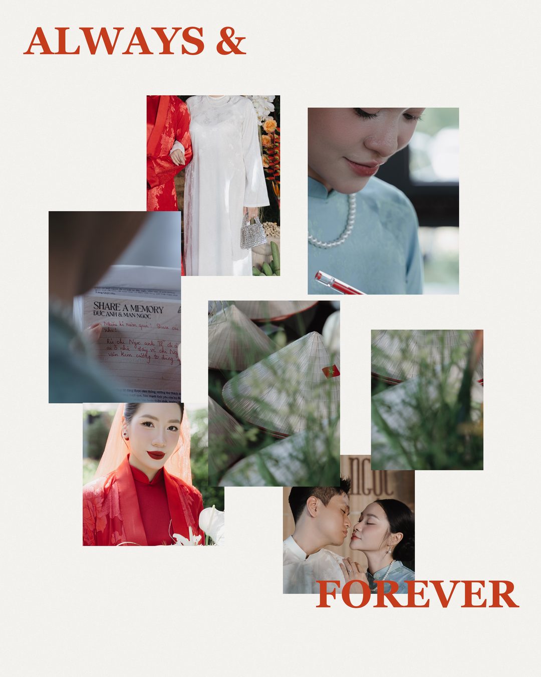 Bố cục nghệ thuật Always and Forever