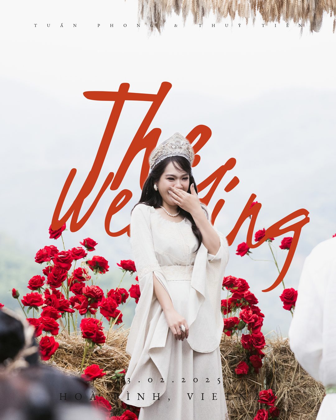 Poster The Wedding của Tuấn Phong và Thuỷ Tiên