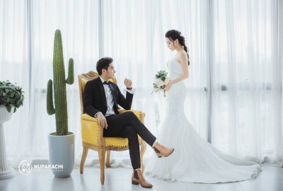 Ngọt ngào, lãng mạn với ý tưởng chụp ảnh cưới Hàn Quốc