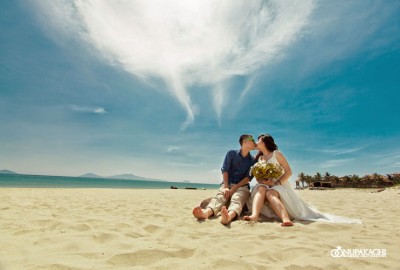 Chia sẻ kinh nghiệm chụp ảnh cưới ở biển Sầm Sơn đẹp - ấn tượng 