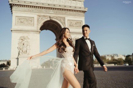 Prewedding Shoot | Paris | Linh & Toom 