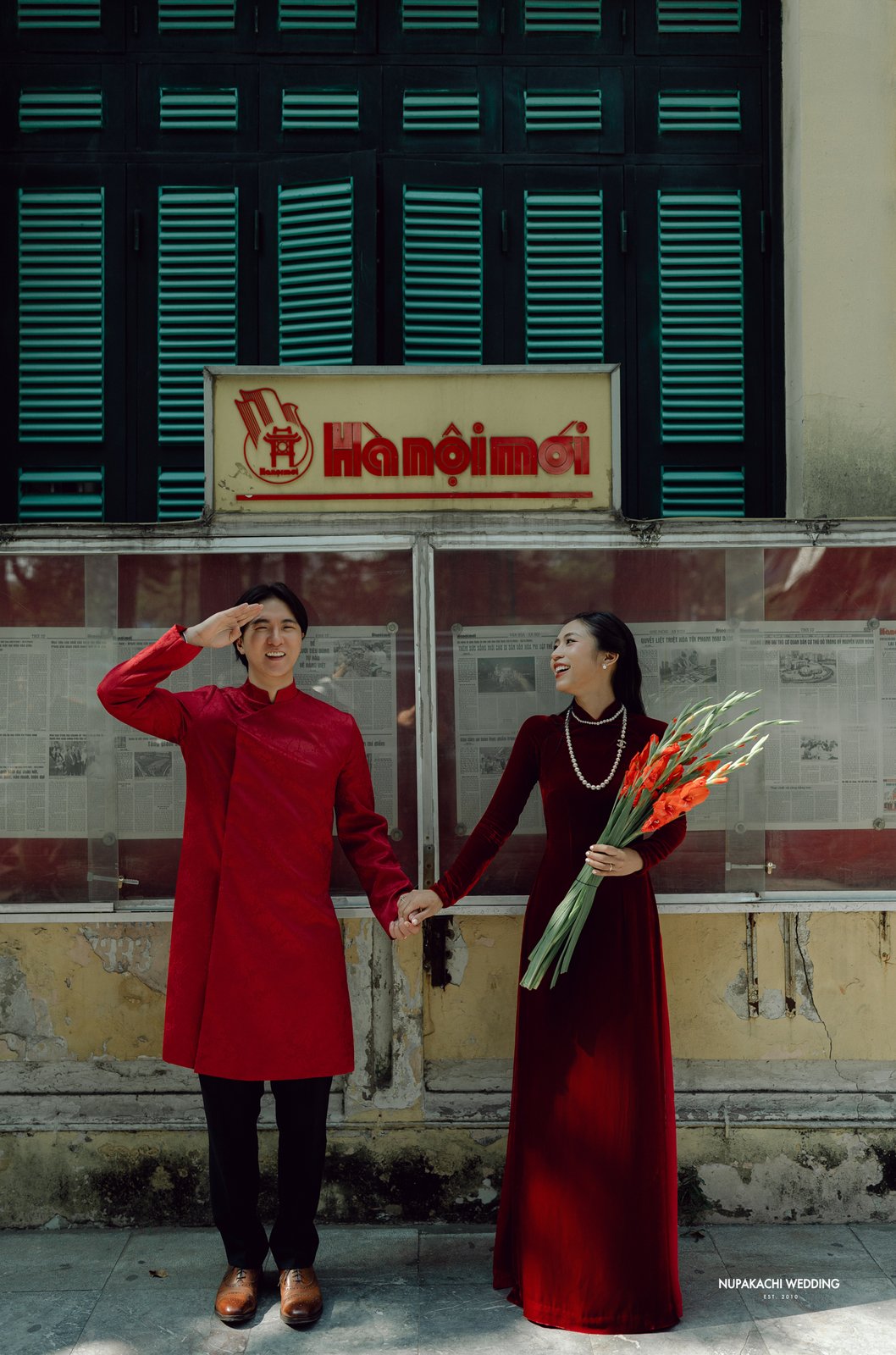Ảnh cưới Hà Nội mùa thu