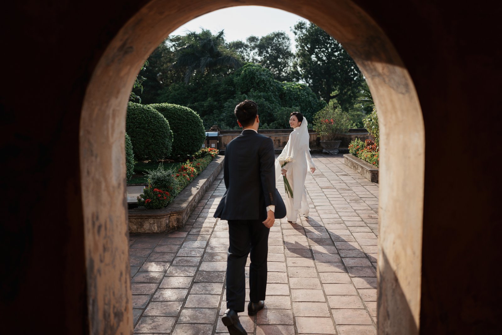Ảnh cưới Hà Nội mùa thu