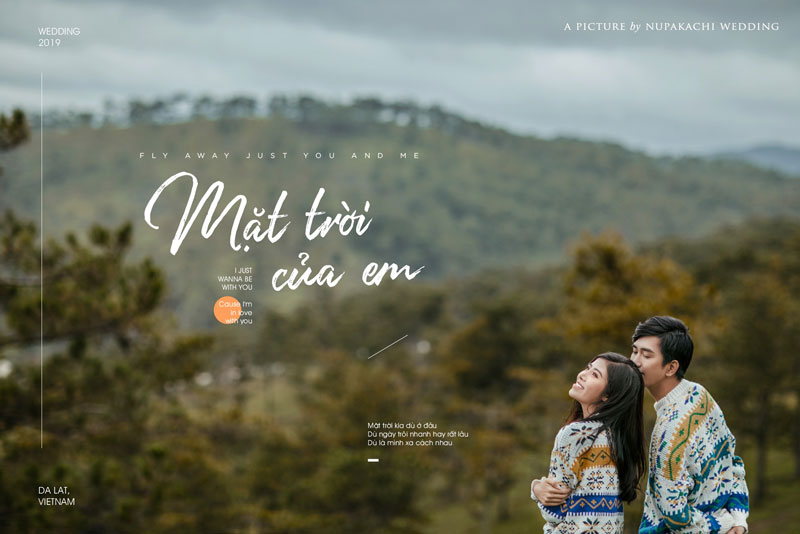 những địa điểm chụp ảnh cưới ở đà lạt