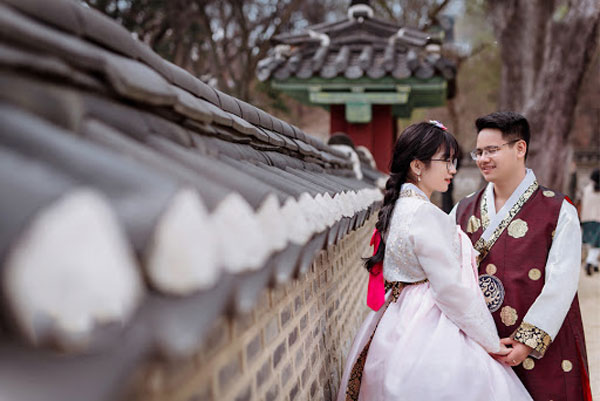 chụp ảnh cưới hanbok