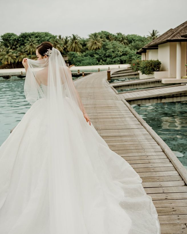 Hàng cây mùa thu vàng trên đảo Nami, Hàn Quốc